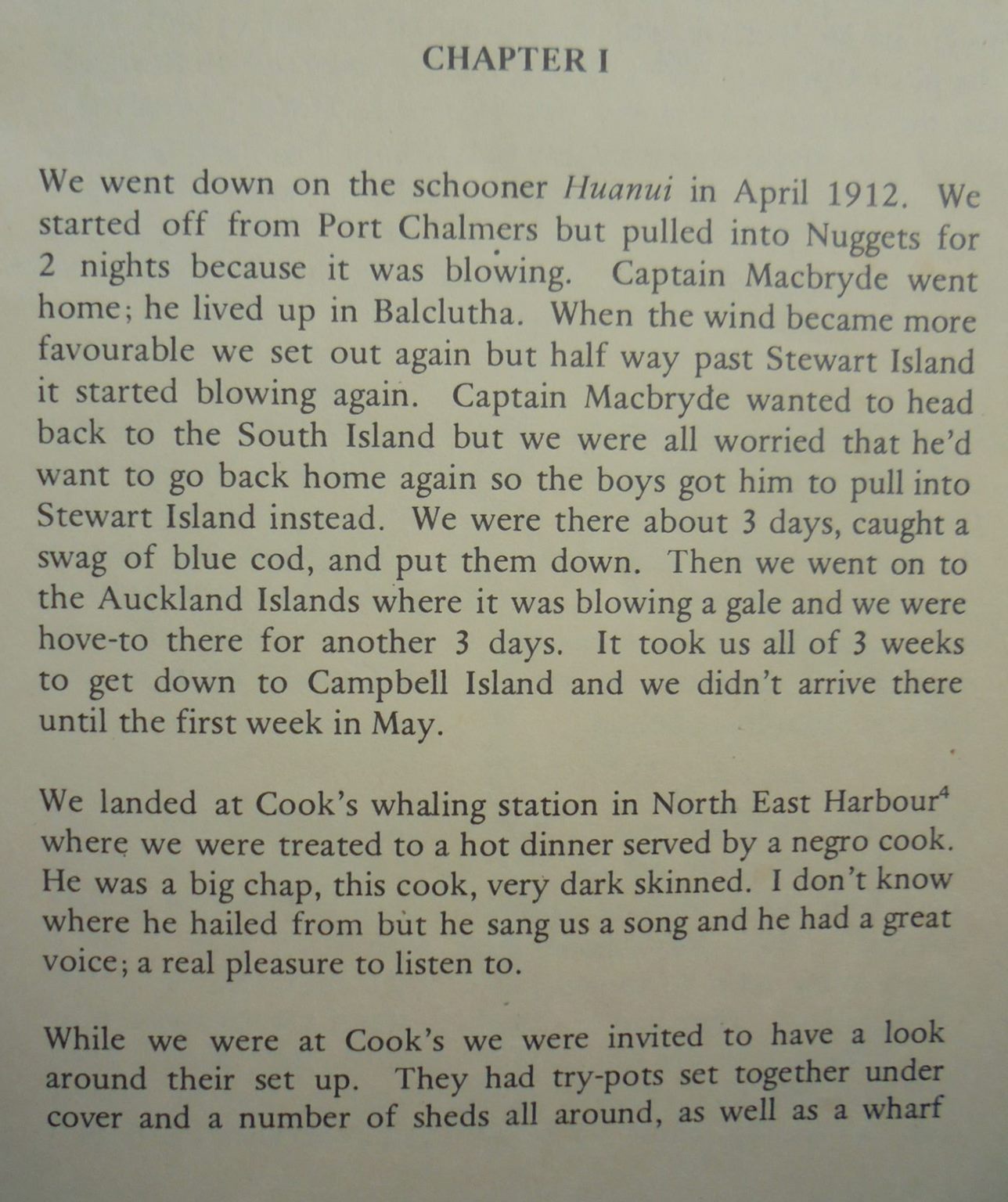 Marlborough Whalers At Campbell Island 1909-196: A Narrative Based on the Recollections of J. Timms by I S Kerr, N Judd (editors).