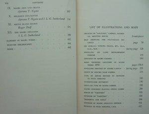 The Maori People Today A General Survey by I.L.G. Sutherland (editor).