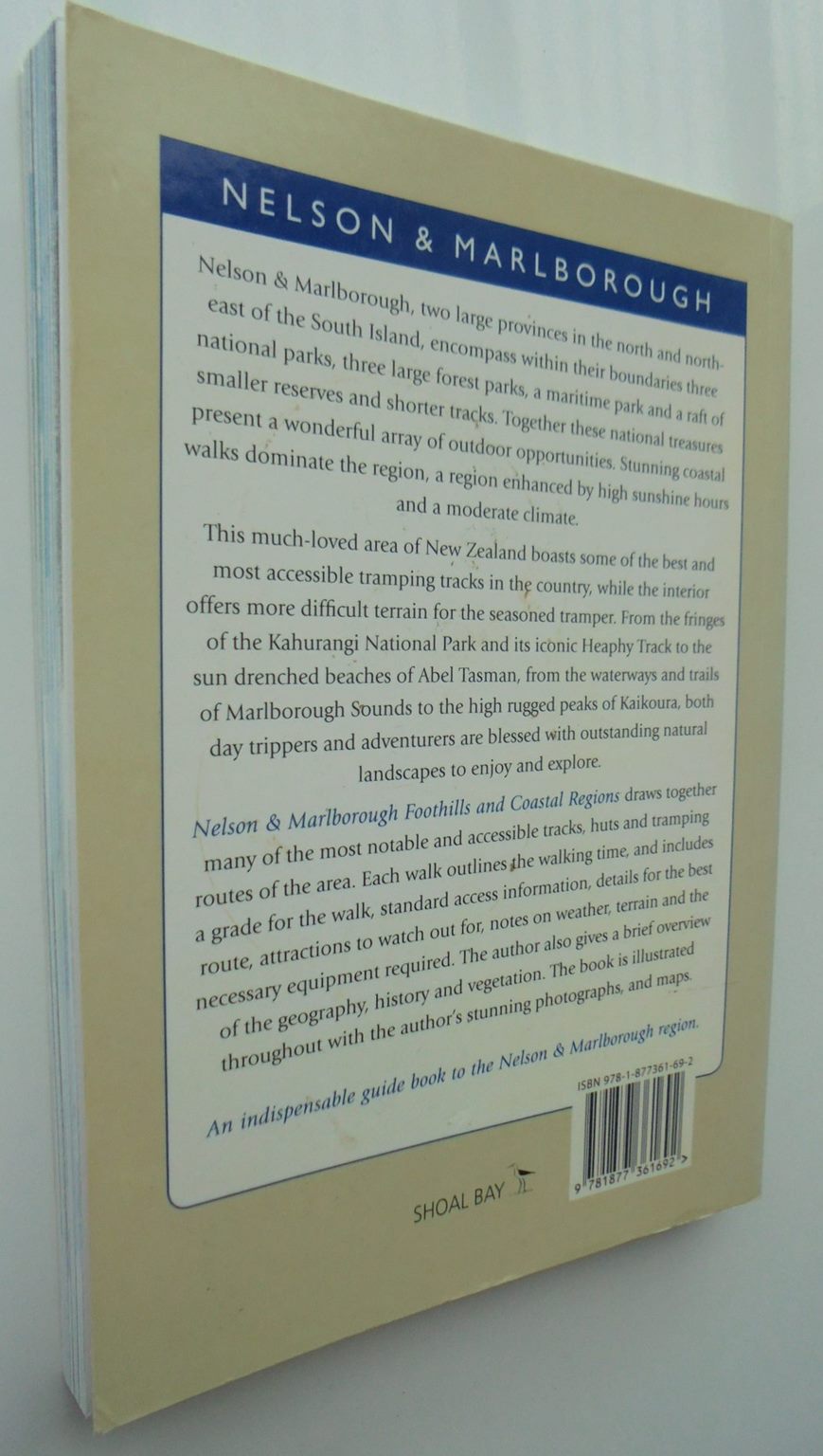 Nelson/Marlborough Foothills and Coastal Regions A Walking and Tramping Guide By Pat Barrett