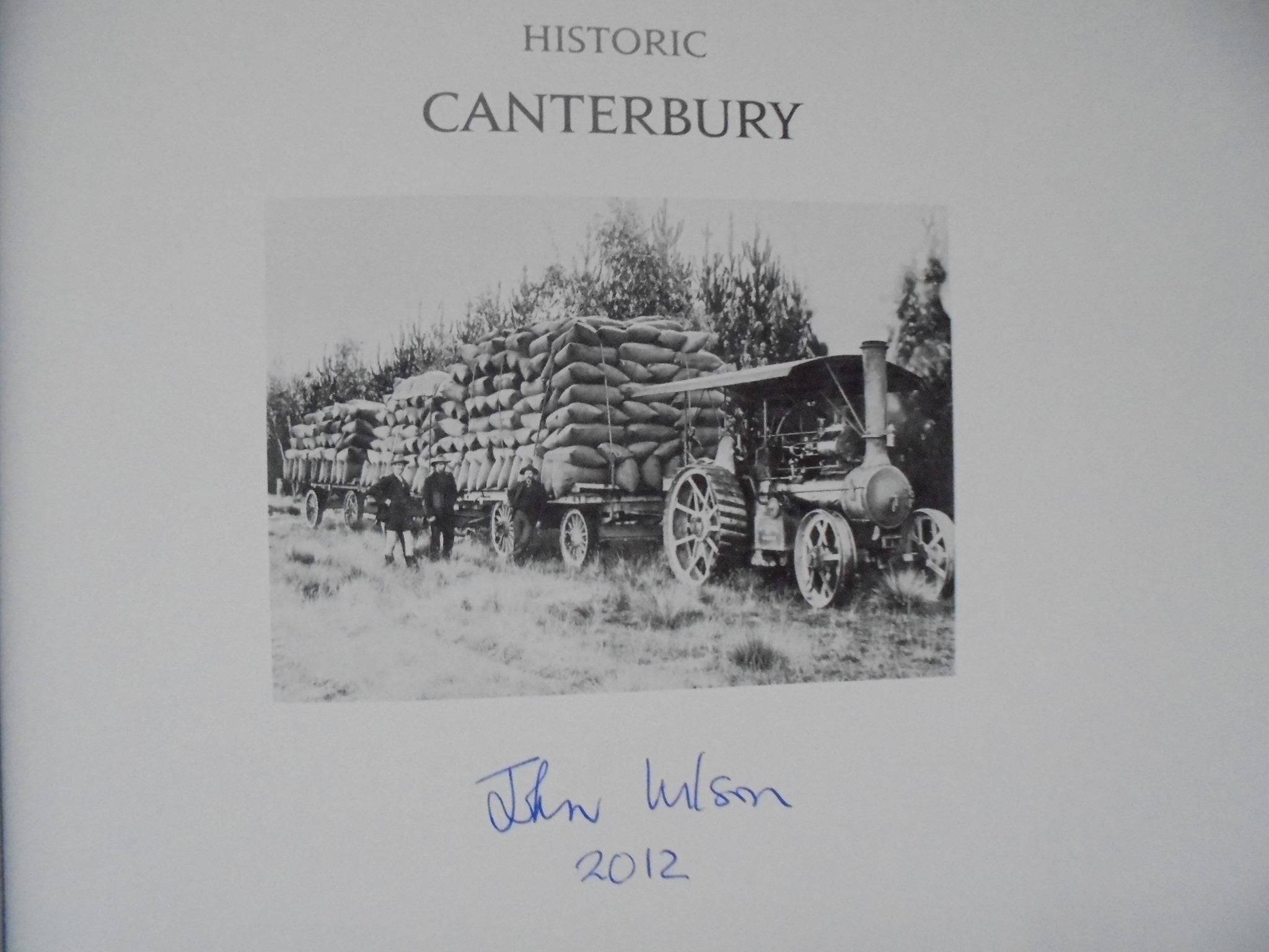 Historic Canterbury. SIGNED By John Wilson.