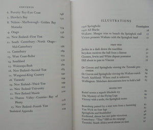 Four New Zealand books. Tavern in the Town. By James McNeish. The Battle for the Rugby Crown. By Terry McLean.  Open Country by Jim Henderson.  Dunnies, Dykes and Longdrops by Douglass Baglin And Yvonne Austin