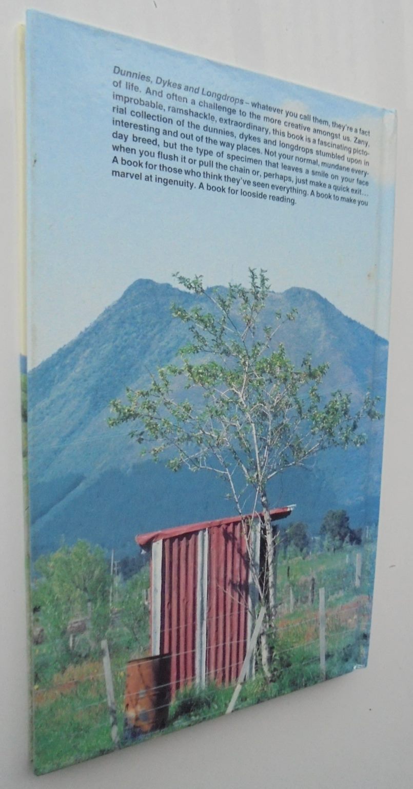 Four New Zealand books. Tavern in the Town. By James McNeish. The Battle for the Rugby Crown. By Terry McLean.  Open Country by Jim Henderson.  Dunnies, Dykes and Longdrops by Douglass Baglin And Yvonne Austin