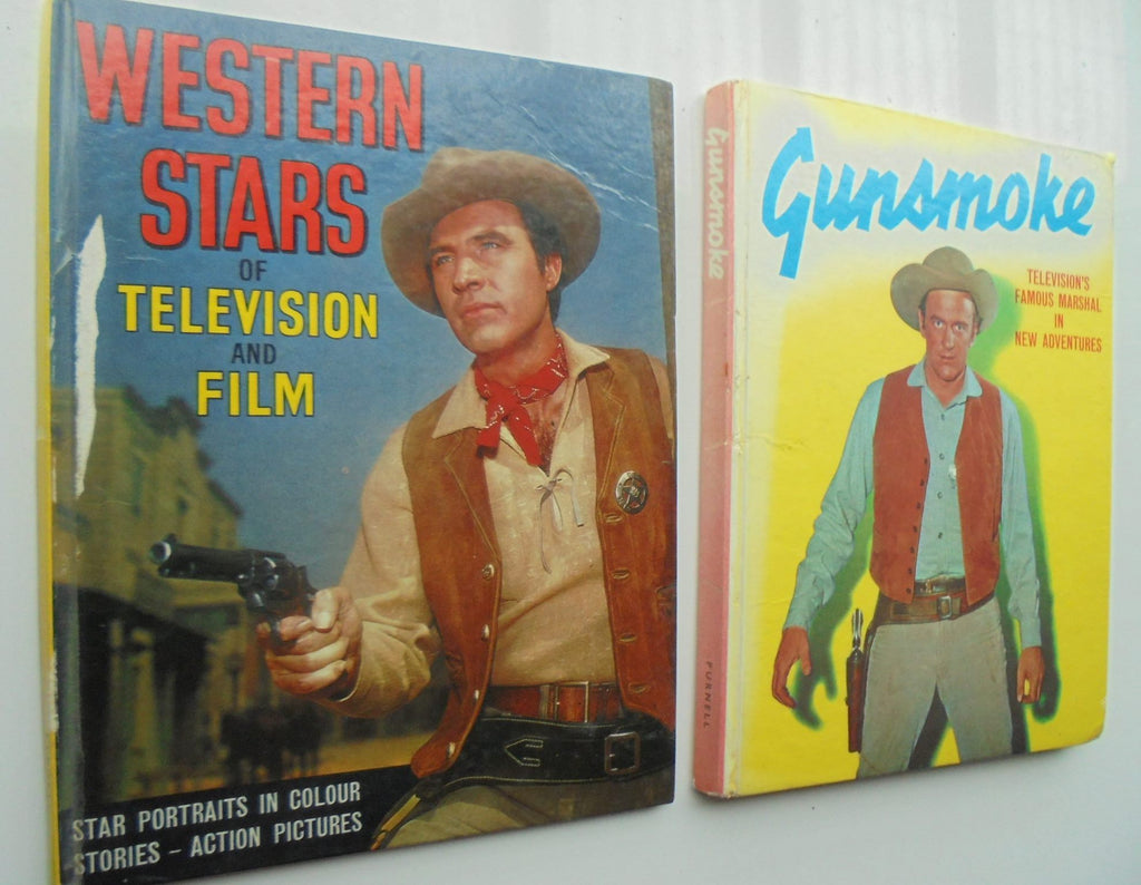 Western Stars. Gunsmoke. 2 1960's Western Annuals.