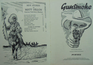 Western Stars. Gunsmoke. 2 1960's Western Annuals.