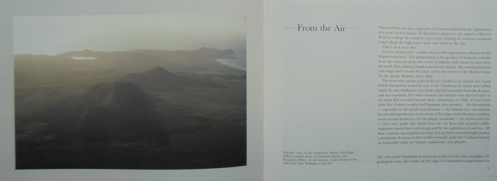 A Land apart The Chatham Islands of New Zealand By Michael King and Robin Morrison.