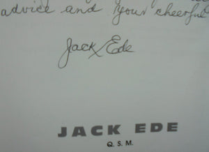 I've Lived Another Year By Jack Ede. SIGNED. NZ Mountaineering