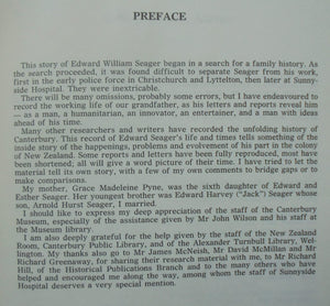 Edward William Seager Pioneer of Mental Health by Madeleine Seager.