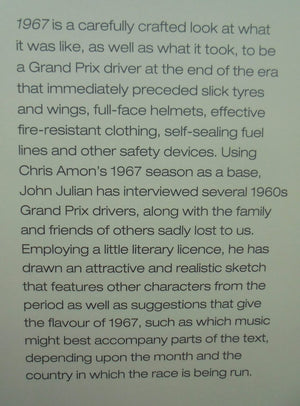 1967 Chris Amon Scuderia Ferrari and a Year of Living Dangerously by John Julian.