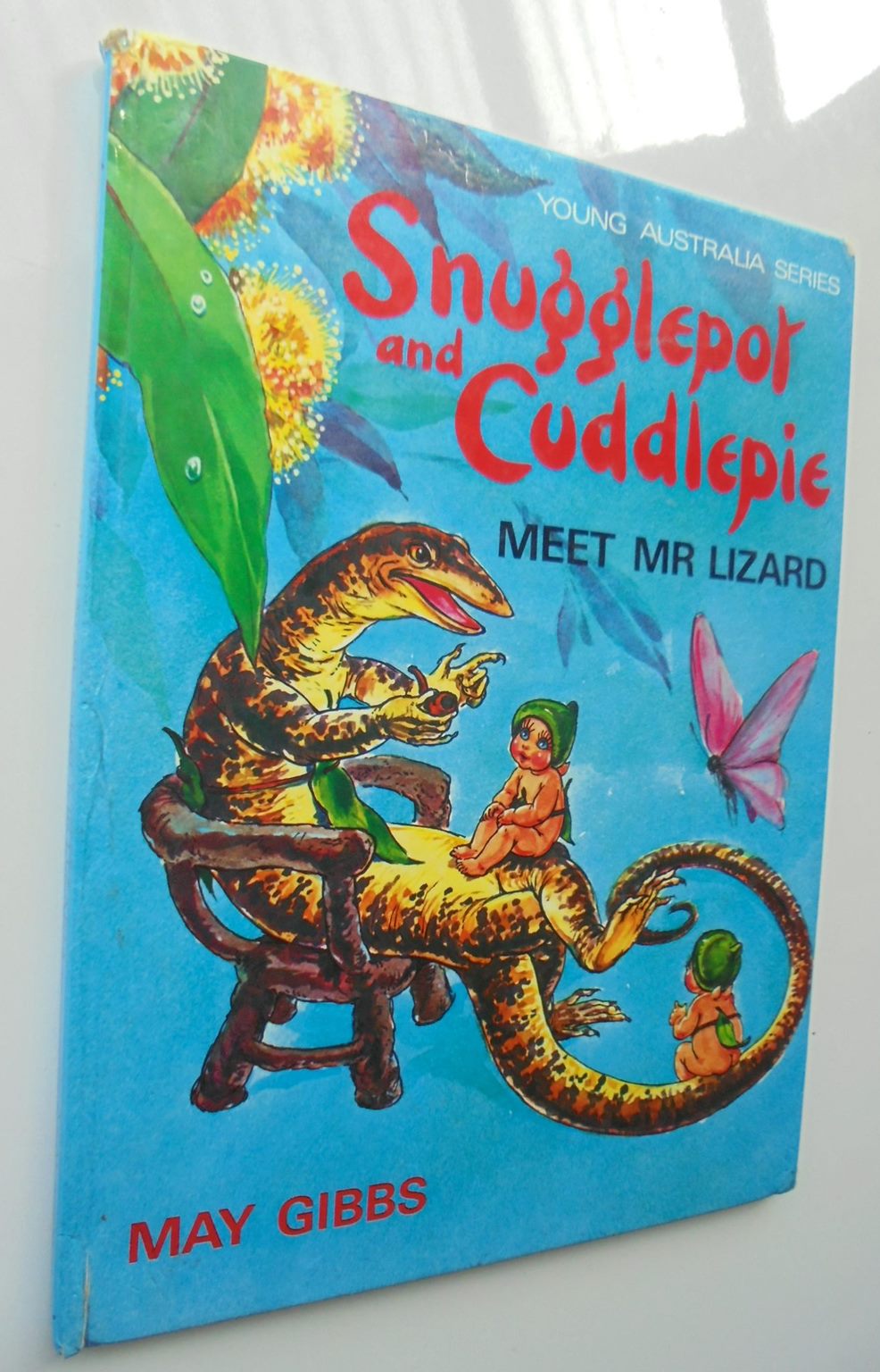 3 May Gibbs books. Snugglepot and Cuddlepie Meet Mr Lizard. Little Ragged Blossom.