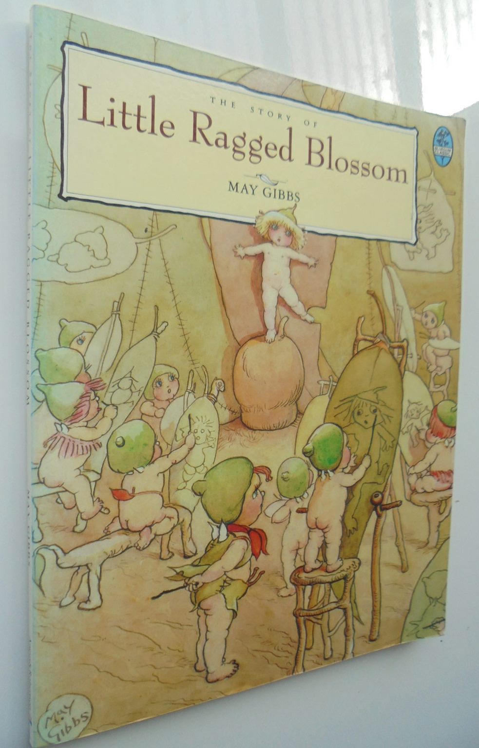 3 May Gibbs books. Snugglepot and Cuddlepie Meet Mr Lizard. Little Ragged Blossom.