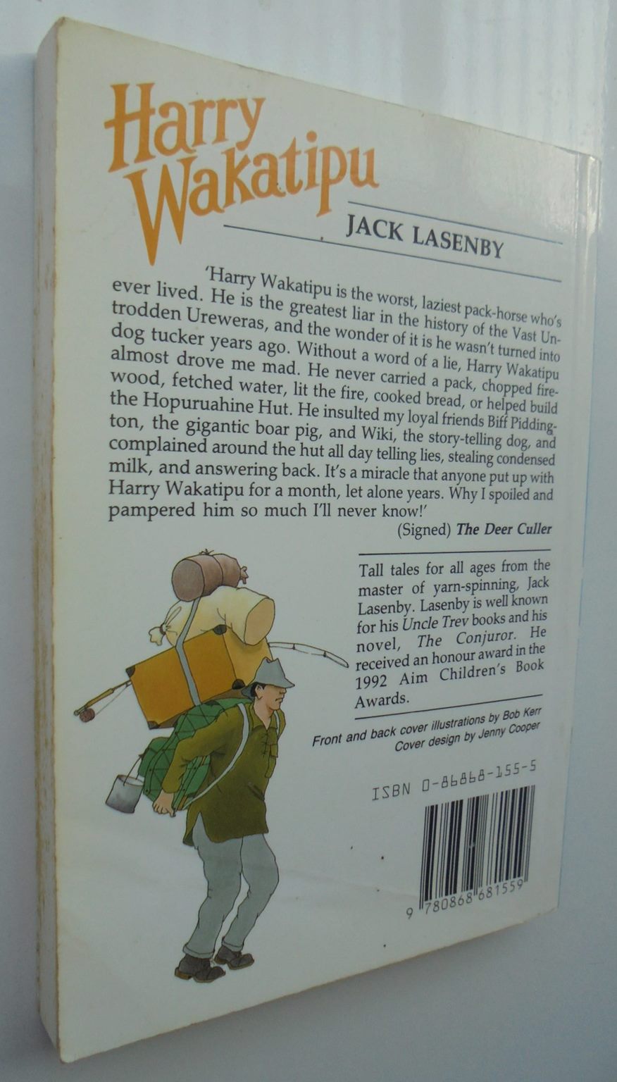 Harry Wakatipu By Jack Lasenby. VERY SCARCE.