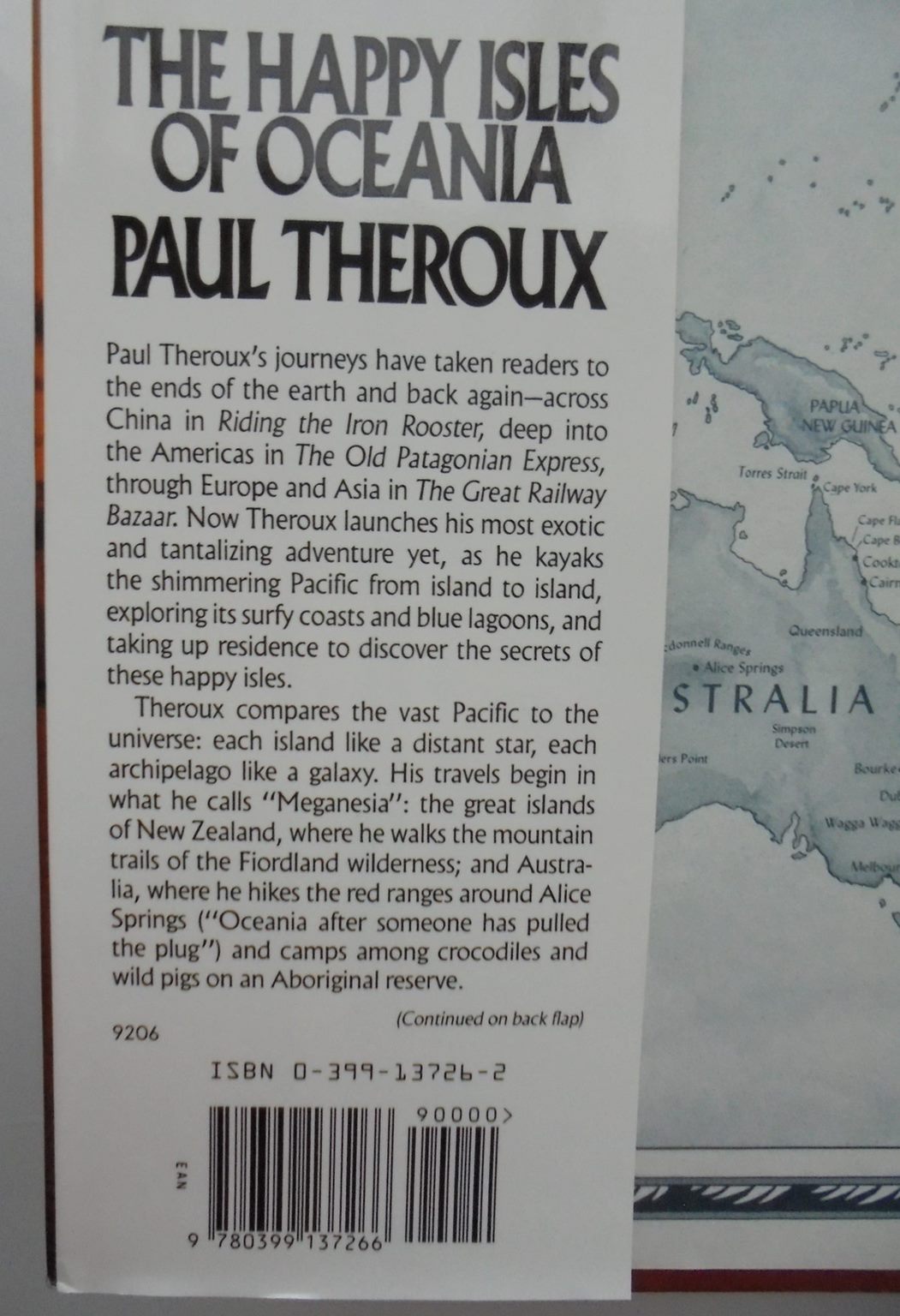 The Happy Isles of Oceania By Paul Theroux - Hardback 1st edition