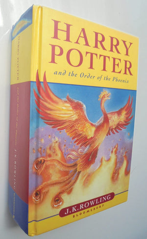 Harry Potter and the Order­ of the Phoenix By J. K. Rowling. 1st edition.