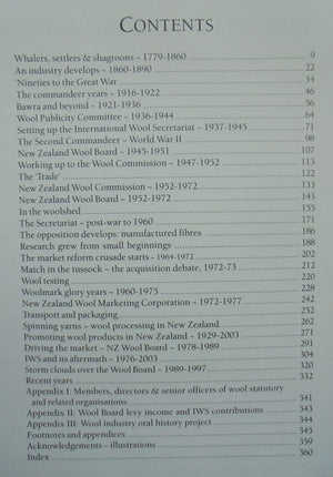 Wool: A History of New Zealand's Wool Industry. By Carter,Bill & Macgibbon,John