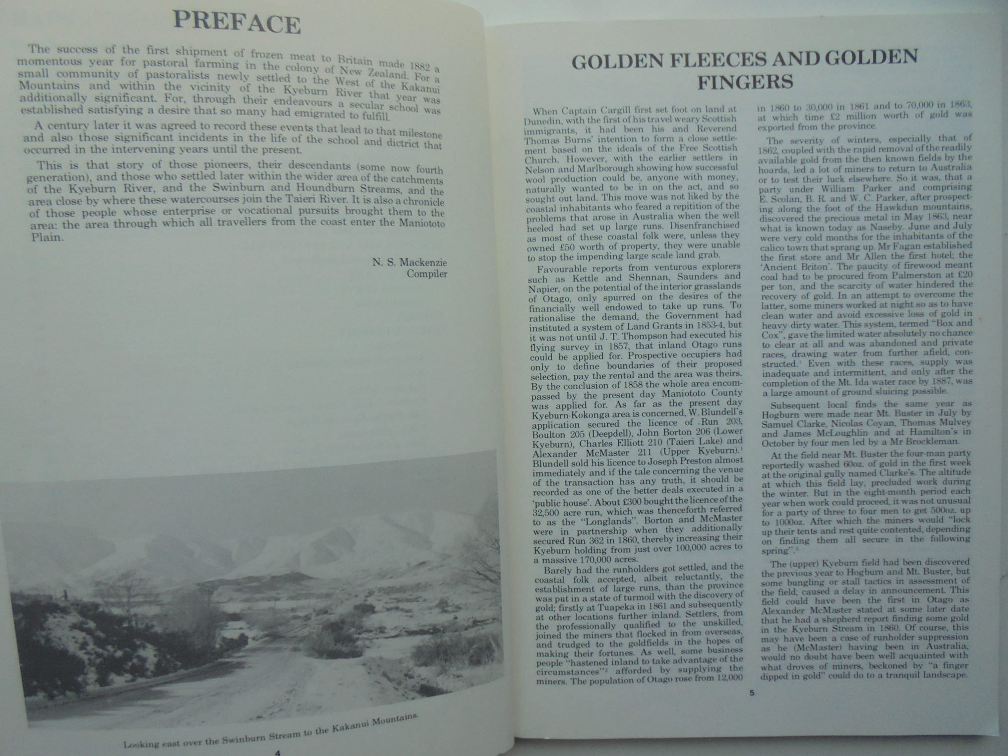 Gateway to Maniototo: A History of Kyeburn and Kokonga Districts