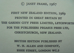 The Rainbirds by Janet Frame. First New Zealand Edition (1969).