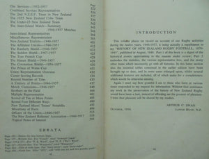 History of New Zealand Rugby Football. Volume 2 1946-1957