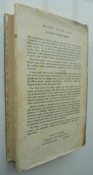 Tuwharetoa. A History of the Maori People of the Taupo District By John Te Grace. SIGNED BY AUTHOR. VERY SCARCE FIRST EDITION.