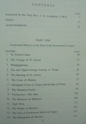 Tuwharetoa. A History of the Maori People of the Taupo District By John Te Grace. SIGNED BY AUTHOR. VERY SCARCE FIRST EDITION.