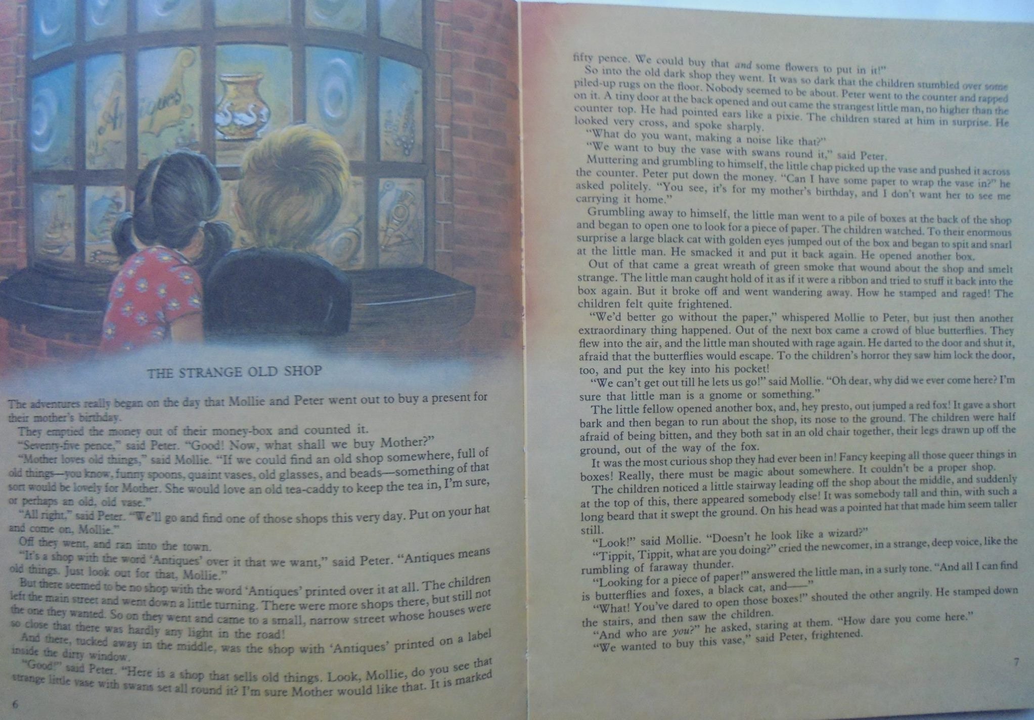 Adventures of the Wishing Chair by Enid Blyton. De-luxe edition. By Enid Blyton. Illustrated by Georgina Hargreaves.