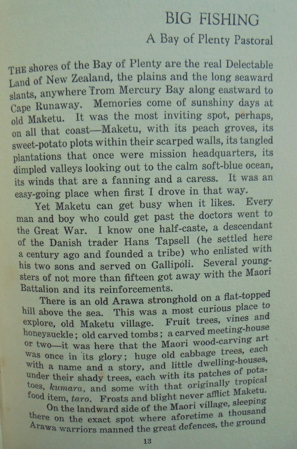 Tales of the Maori Coast. First Edition. 1930. By James Cowan