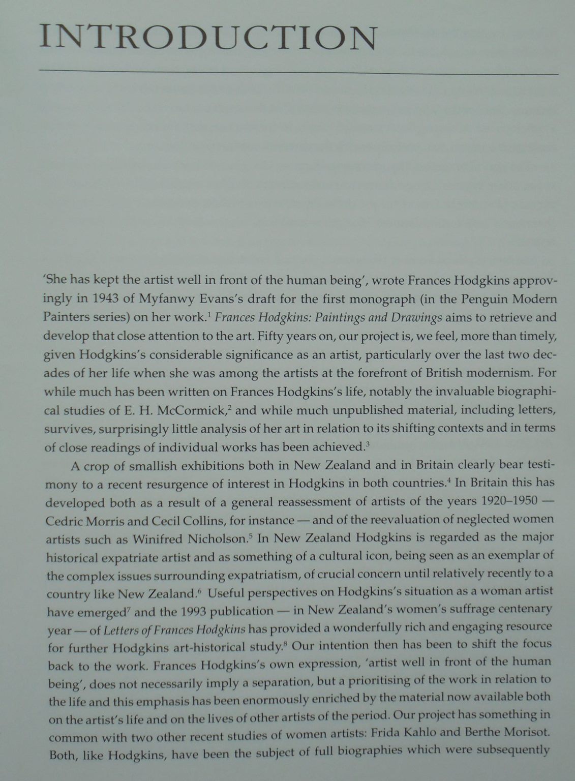 Frances Hodgkins: Paintings and Drawings by Buchanan, Iain; Dunn, Michael; Eastmond, Elizabeth