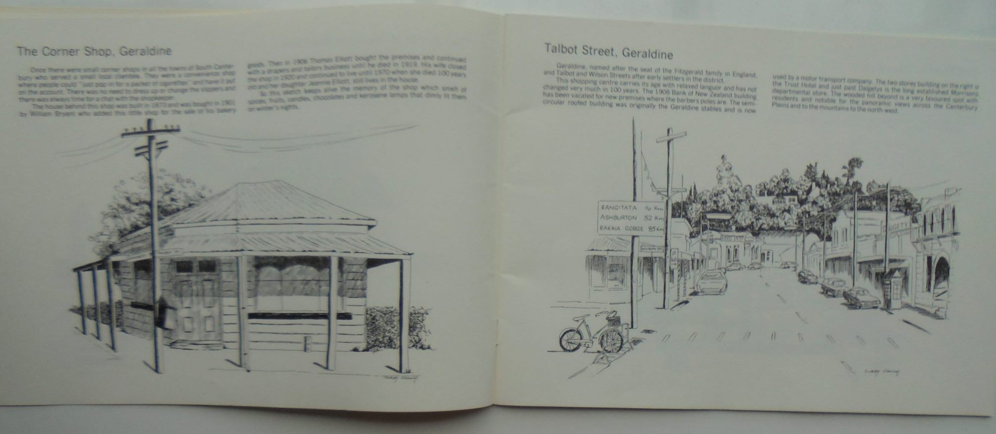 SKETCHES OF SOUTH CANTERBURY by Shirley O'Conner