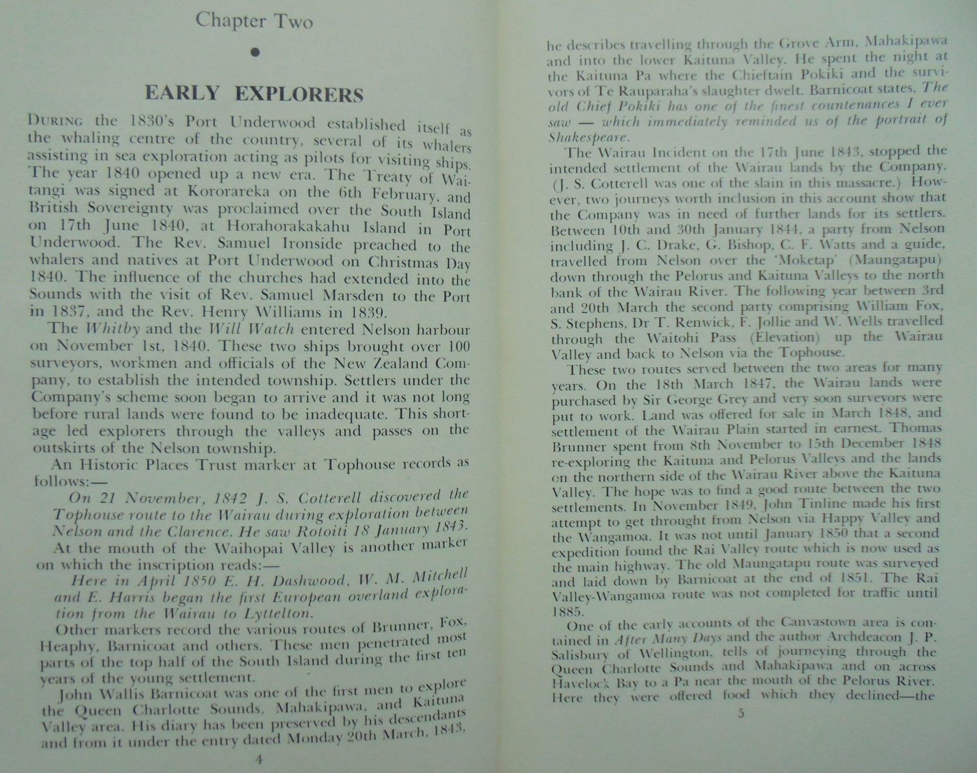 Canvas and Gold a History of the Wakamarina Goldfields and Lower Pelorus Valley by Norman H. Brayshaw.