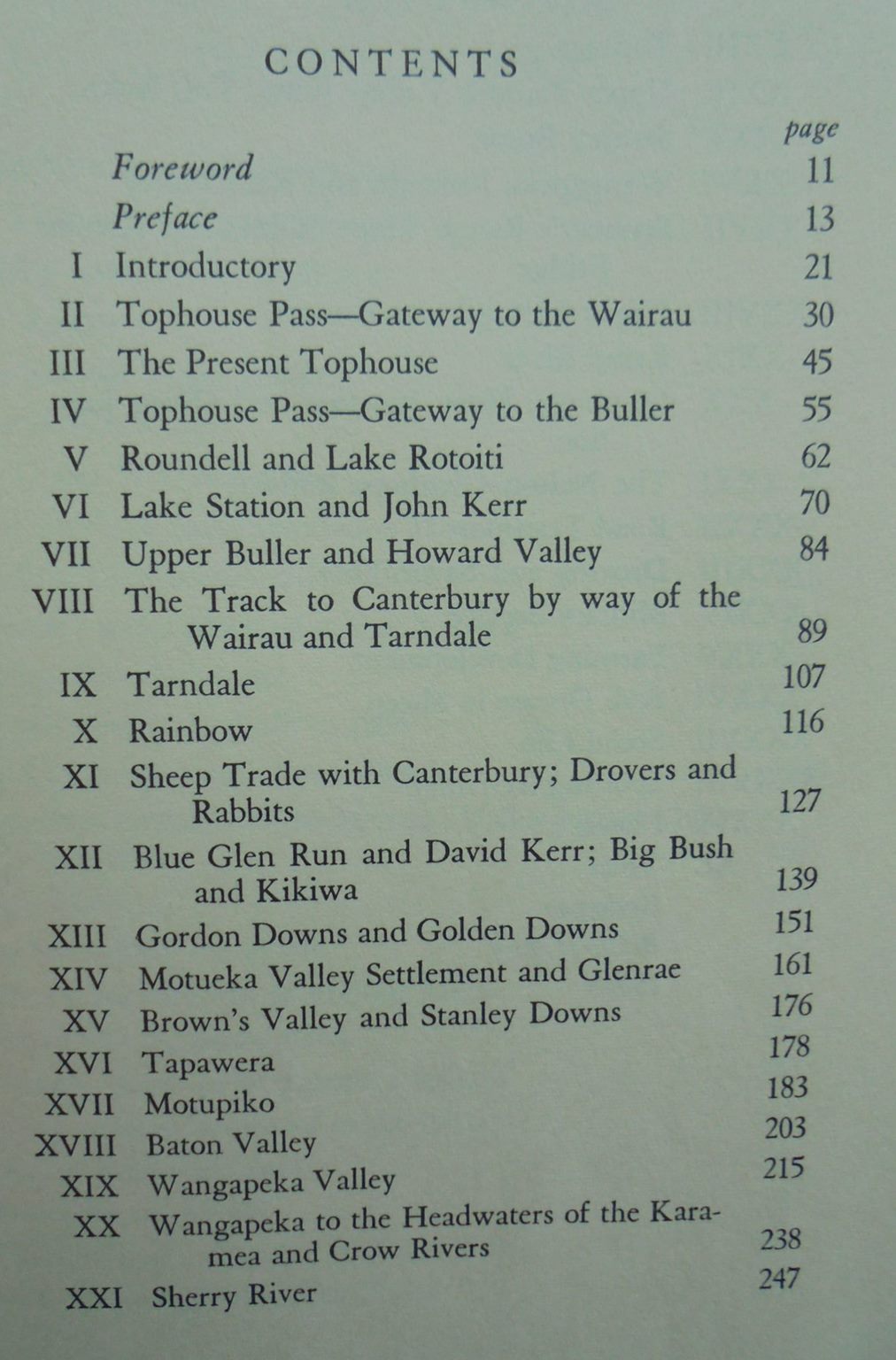 Footprints - The Story of the Settlement and Development of the Nelson Back Country Districts. SIGNED FIRST EDITION.