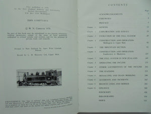 A Line of Railway. The Railway Conquest of the Rimutakas. SIGNED.