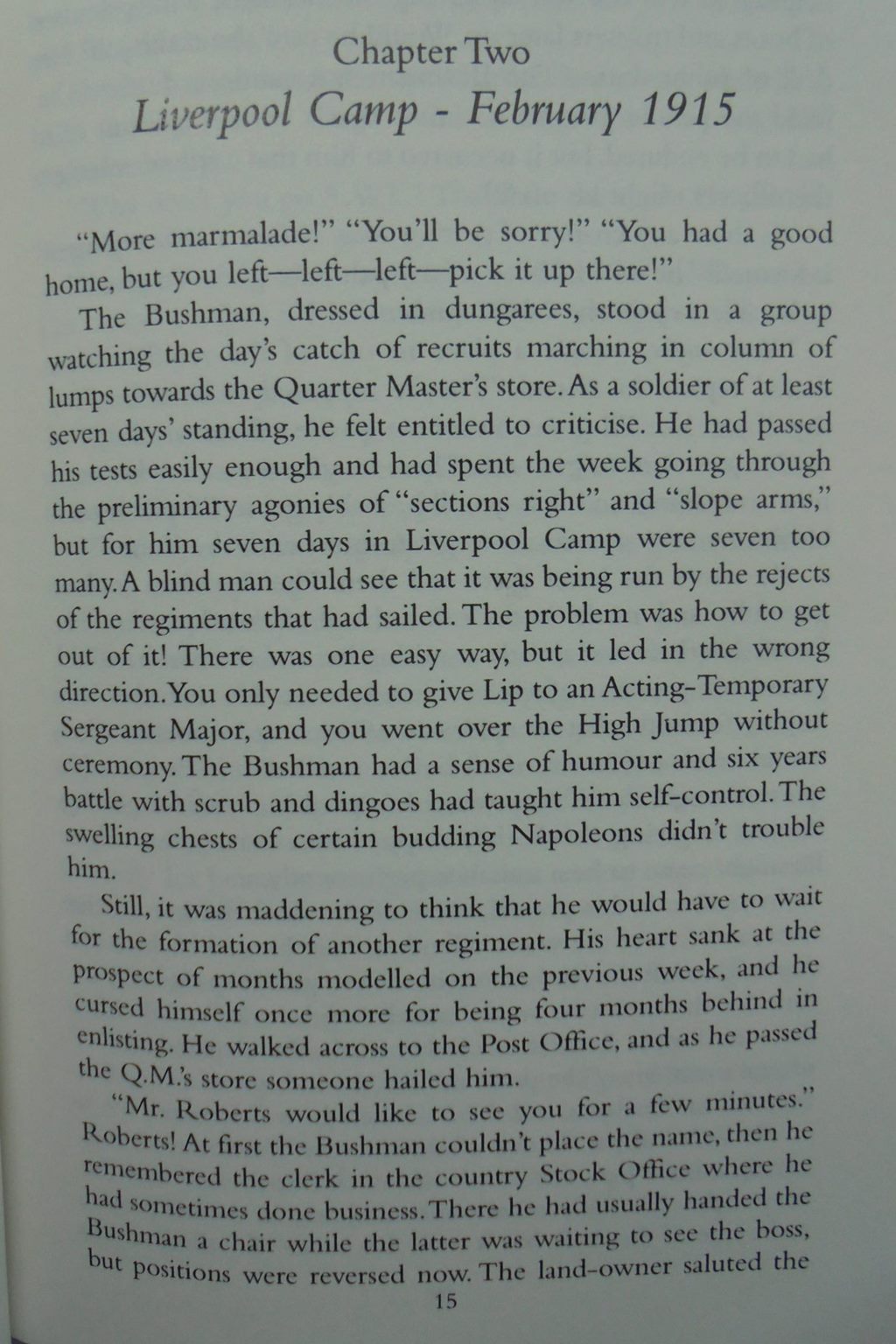 The Long Patrol - A novel of Light Horse men from Gallipoli to the Palestine campaign of the First World War. By Berrie, George