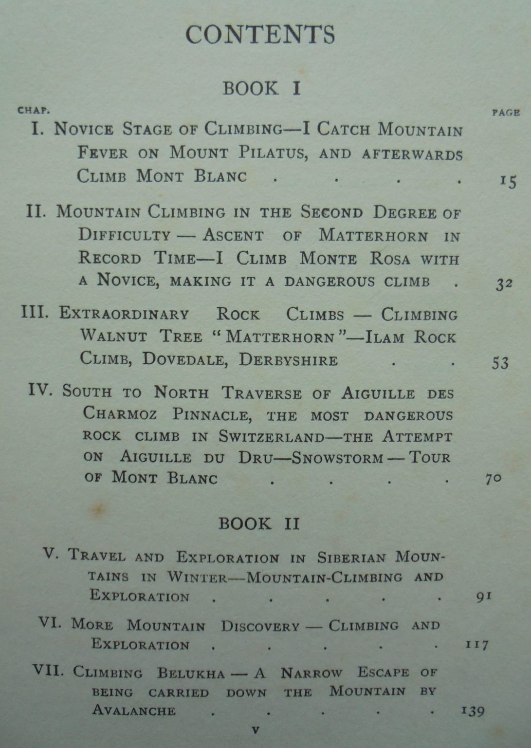 My Climbing Adventures in Four Continents. 1911 First Edition