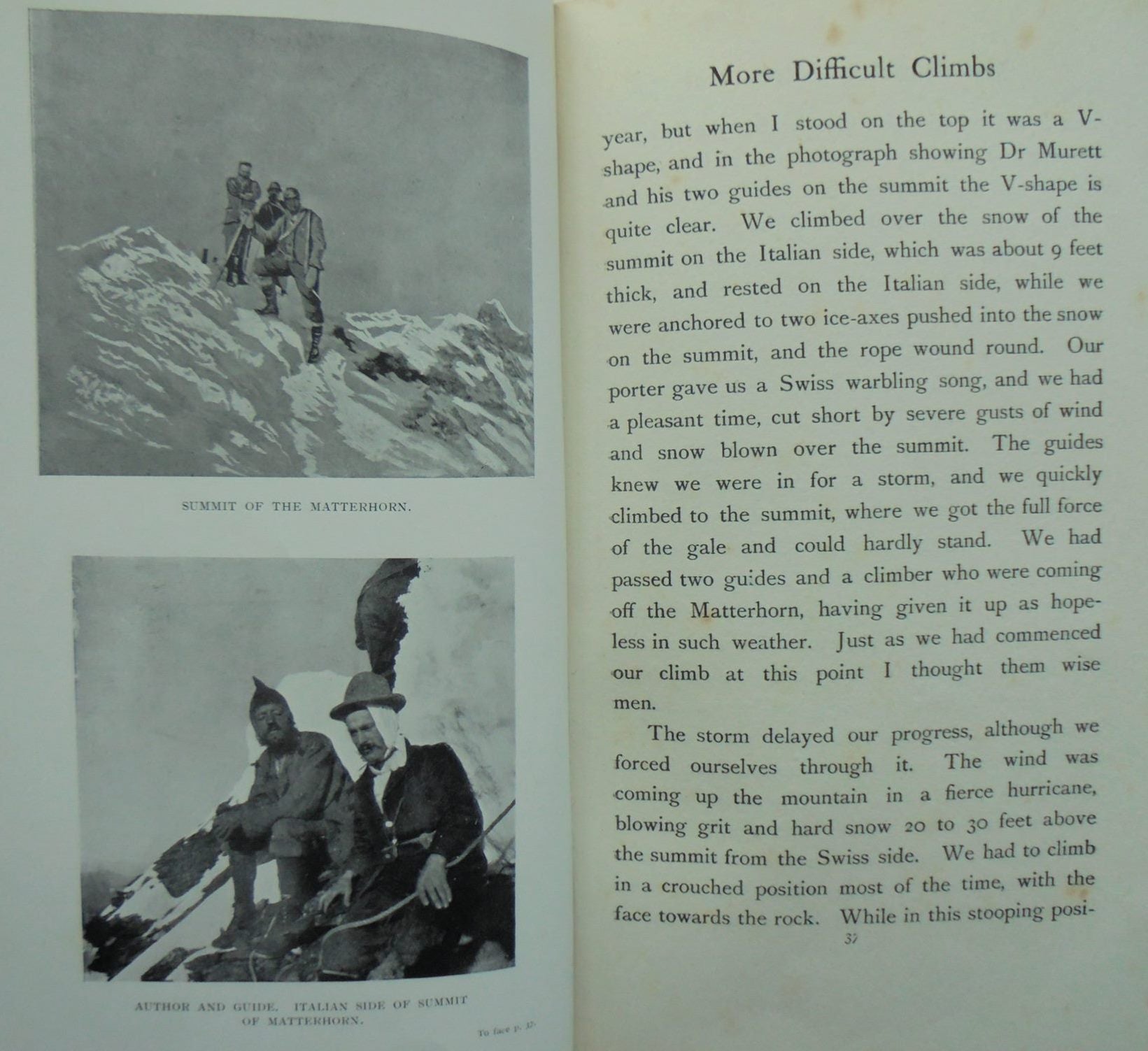 My Climbing Adventures in Four Continents. 1911 First Edition