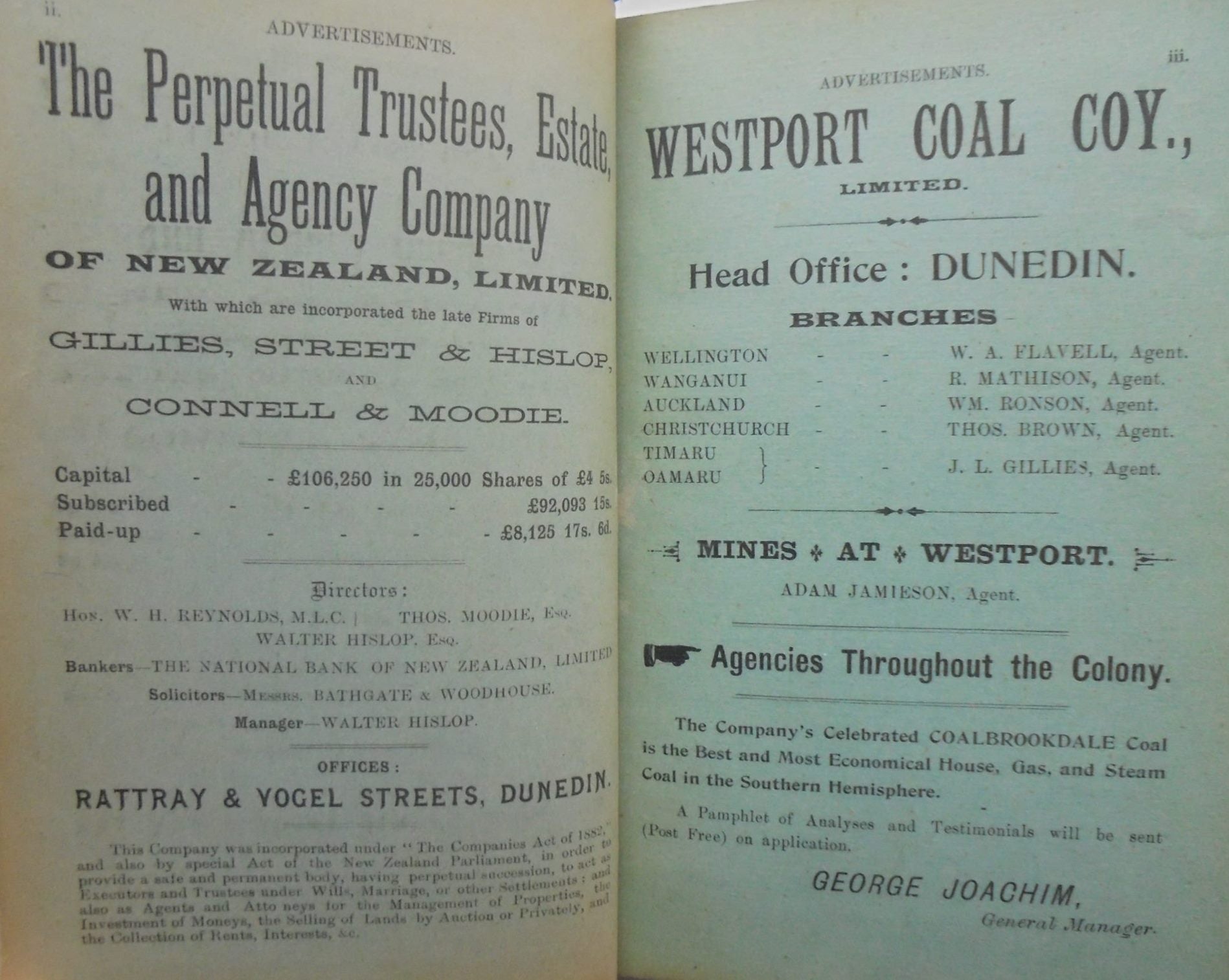 The New Zealand Index Annual 1899.