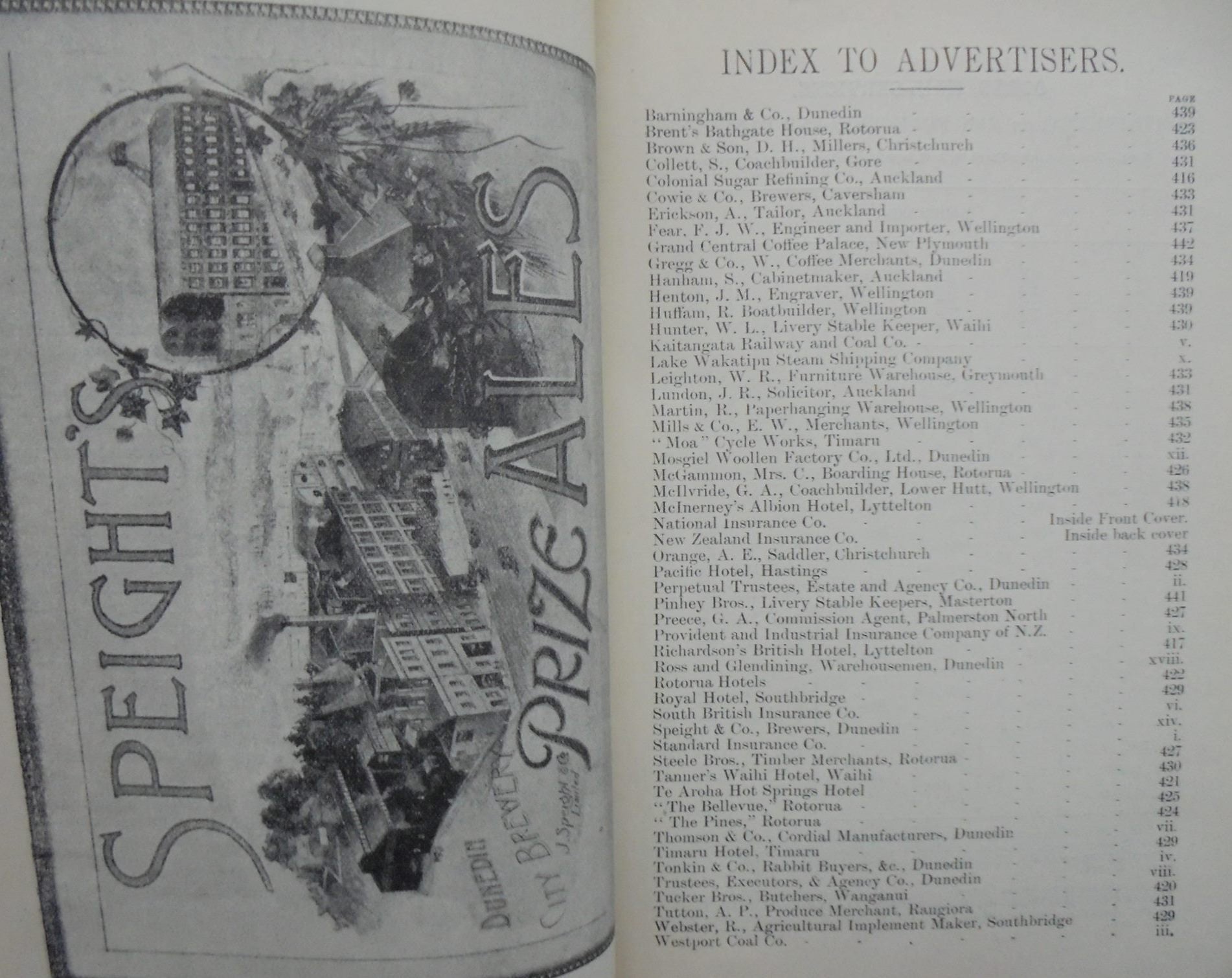 The New Zealand Index Annual 1899.