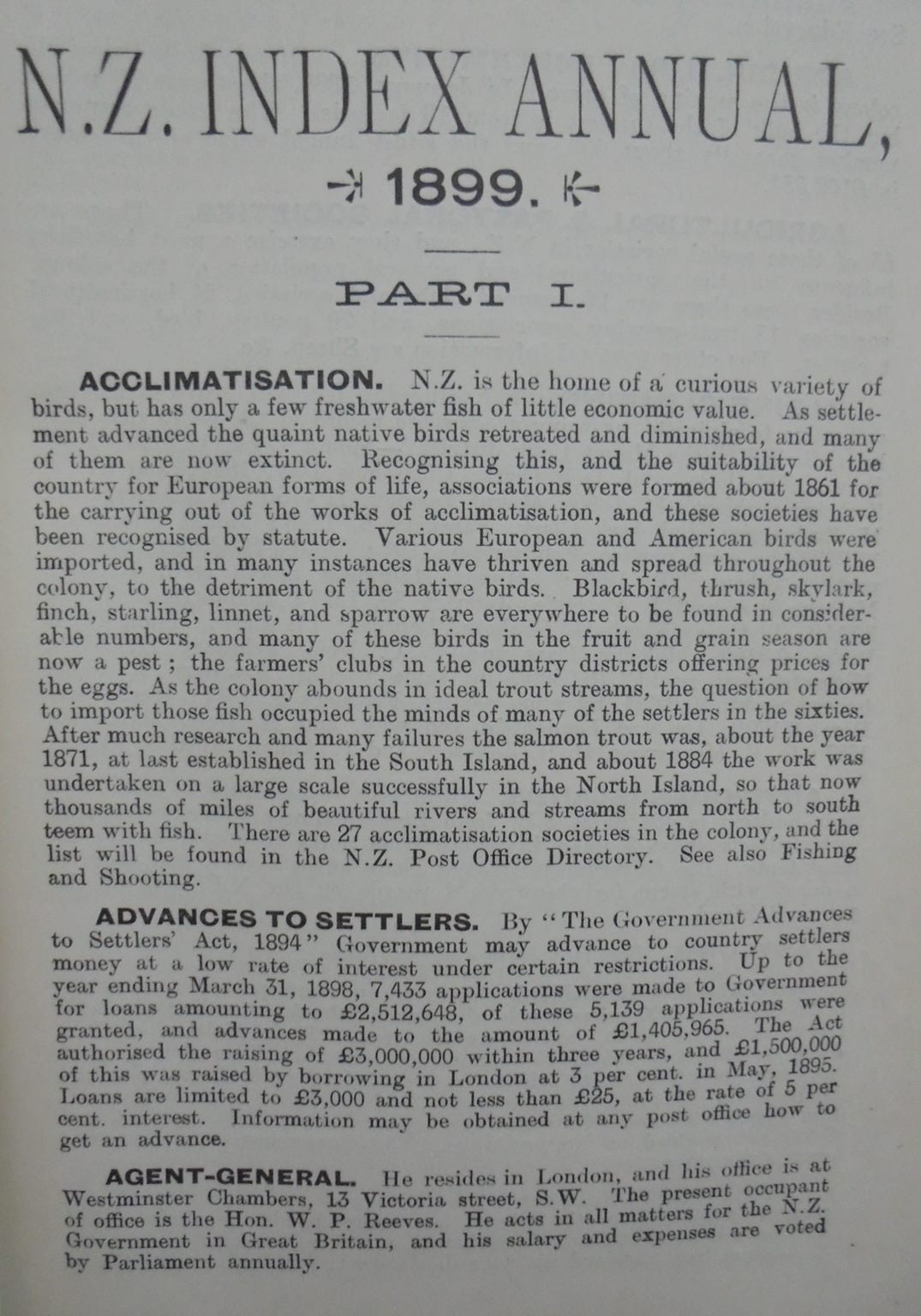 The New Zealand Index Annual 1899.