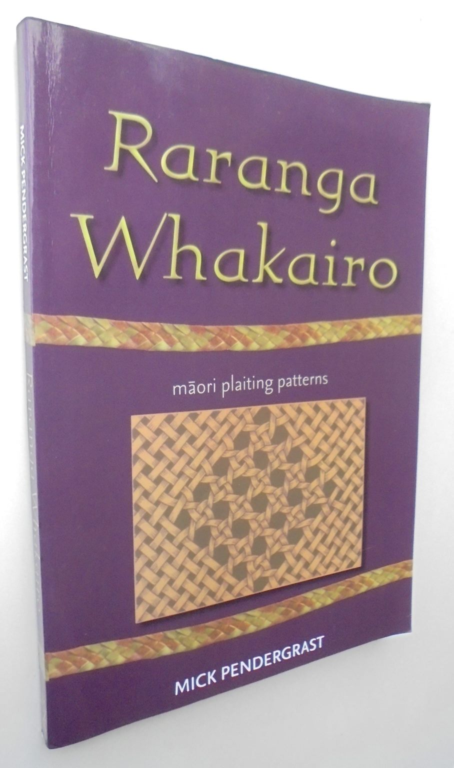 Raranga Whakairo Maori Plaiting Patterns By M. Pendergast. SCARCE. OUT OF PRINT.