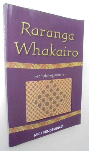 Raranga Whakairo Maori Plaiting Patterns By M. Pendergast. SCARCE. OUT OF PRINT.