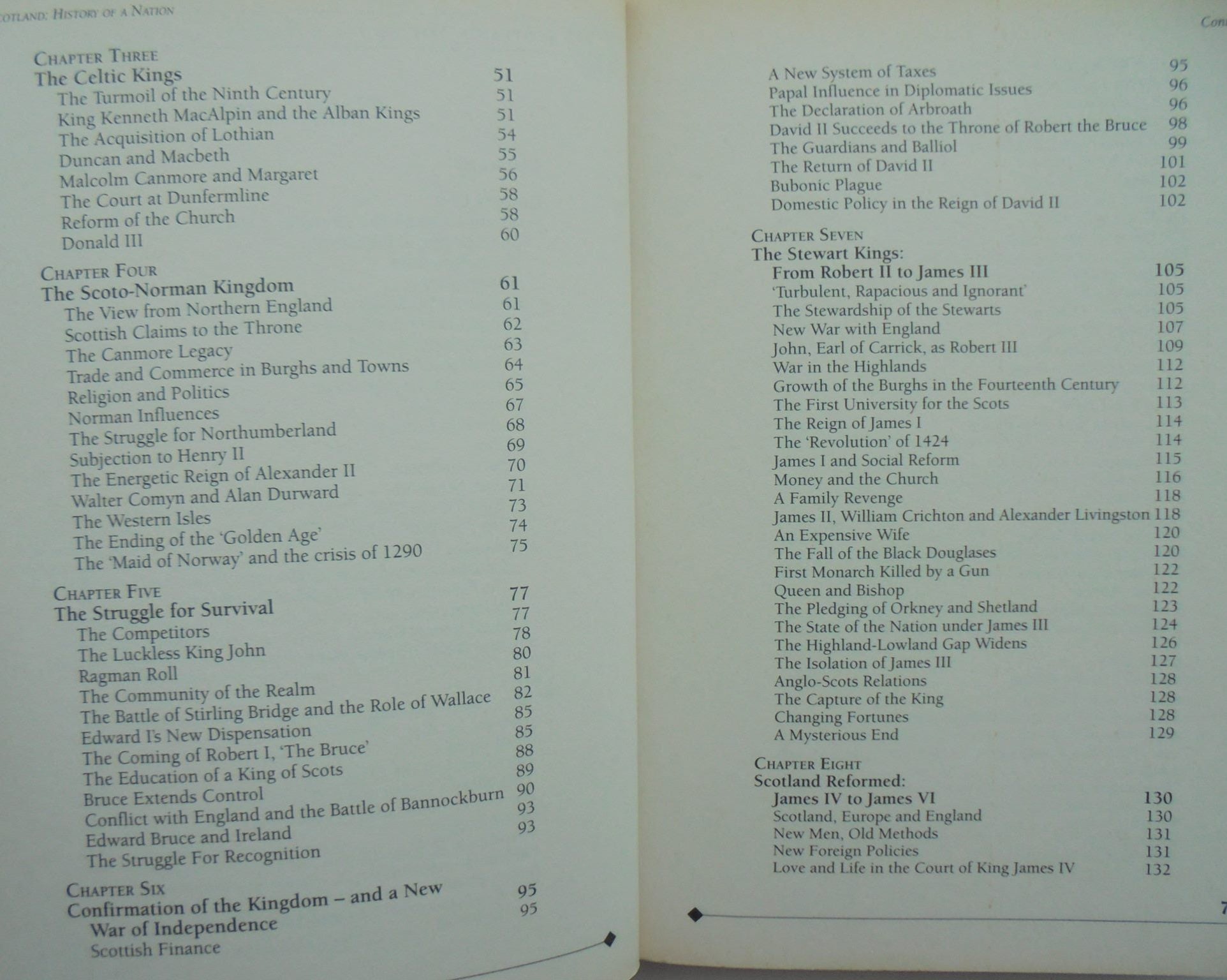 Scotland - History of a Nation By Geddes & Grosset