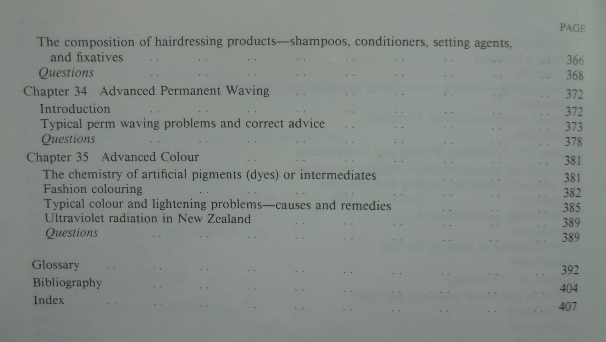 Hairdressing. A Professional Approach. By David Bendell