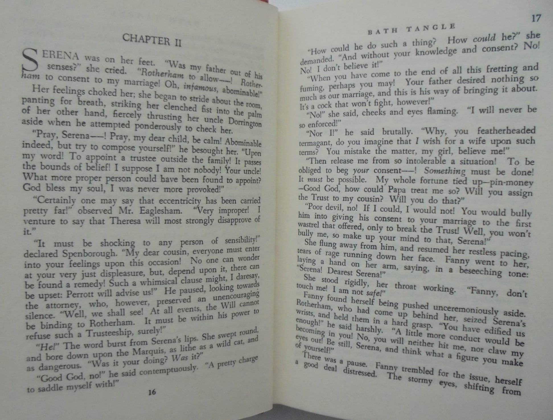 Bath Tangle. First Edition 1955. By Georgette Heyer