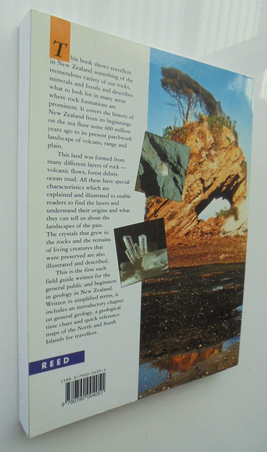 The Reed Field Guide to New Zealand Geology: An Introduction to Rocks, Minerals, and Fossils by Jocelyn Thornton.