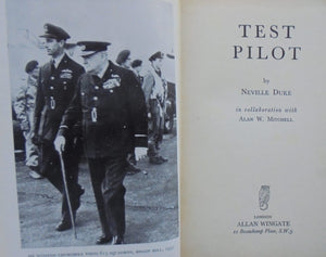 TEST PILOT. by Neville Duke. Hardback 1st edition (1953)