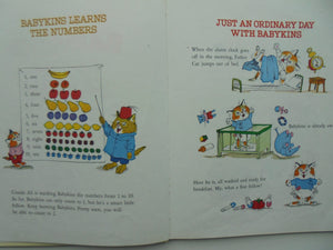 Richard Scarry books. (Eight)