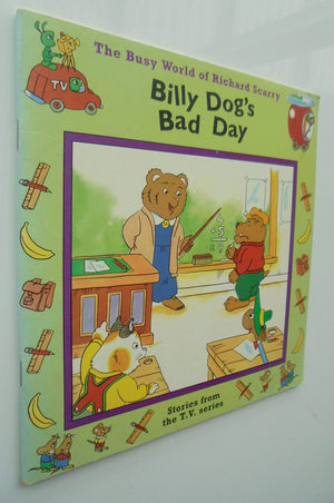 Richard Scarry books. (Eight)