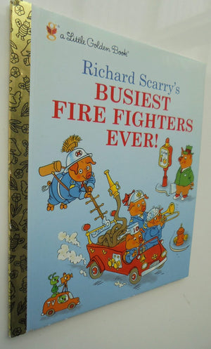 Richard Scarry books. (Eight)