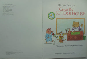 Vintage Richard Scarry 1970's. Nine books