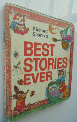 Vintage Richard Scarry 1970's. Nine books