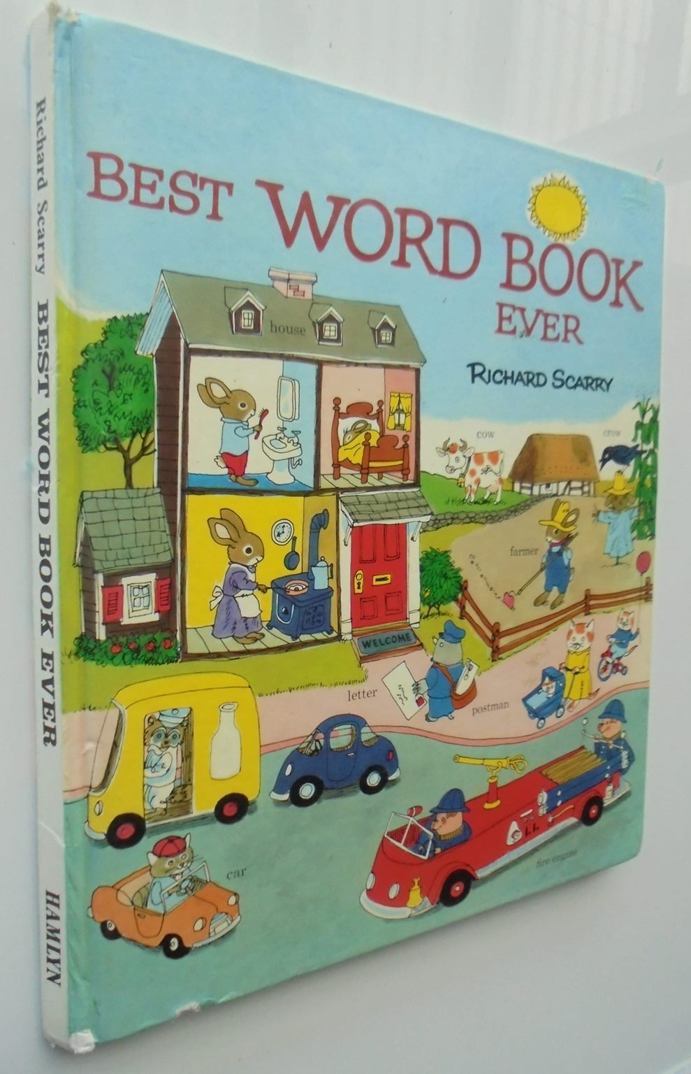 Vintage Richard Scarry 1970's. Nine books