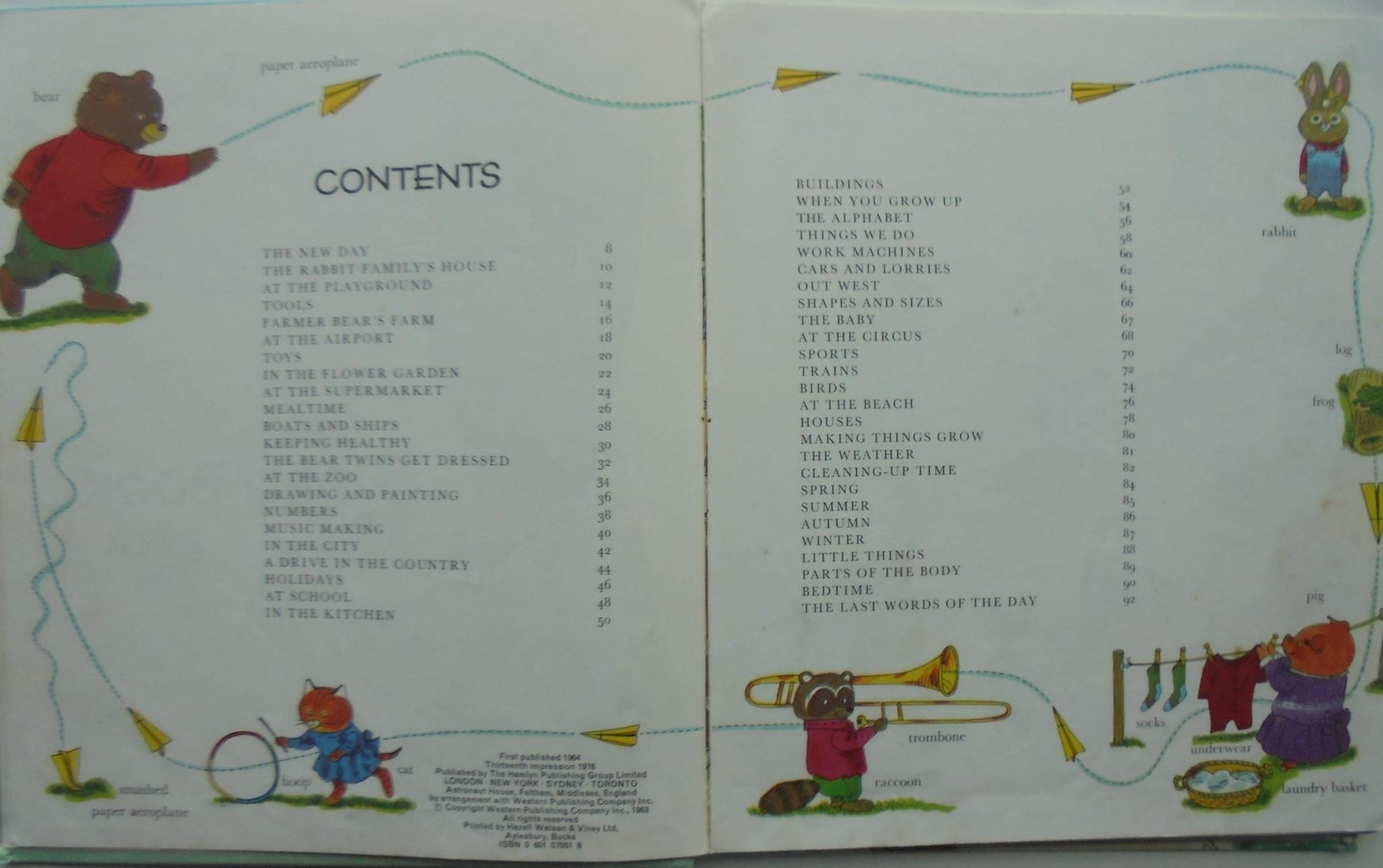 Vintage Richard Scarry 1970's. Nine books